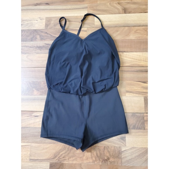 lululemon athletica Pants - Lululemon Women's Dance to Yoga Leotard Romper Black Size 4
